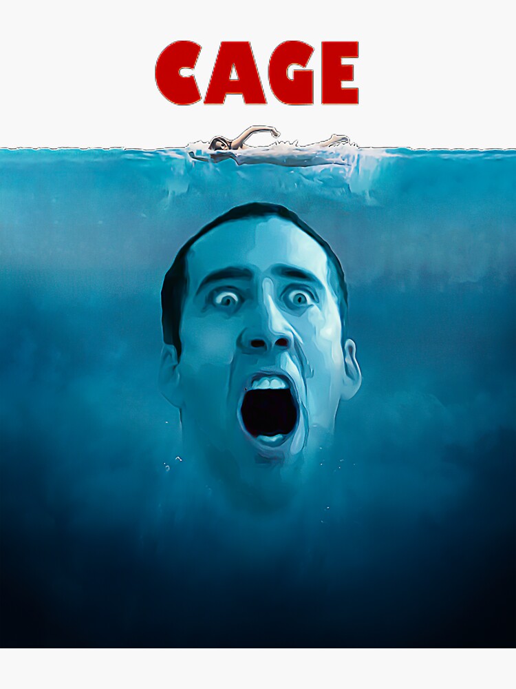Thumbnail 3 of 3, Sticker, Nicolas Cage designed and sold by NicolasCCage23.