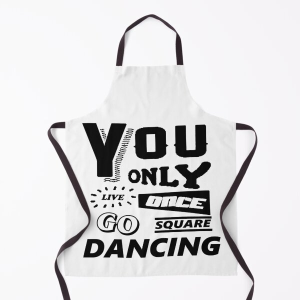 Item preview, Live Once BLK designed and sold by Square Dancing Gifts & Merchandise.