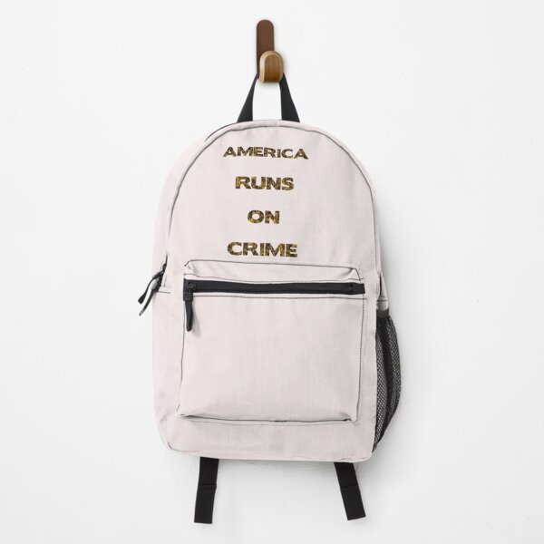 Item preview, america runs on crime designed and sold by vivaFREEDOM.