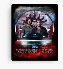 Supernatural WayWard Sons Theme 4 Canvas Print