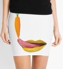 Carrot balance Mini Skirt
