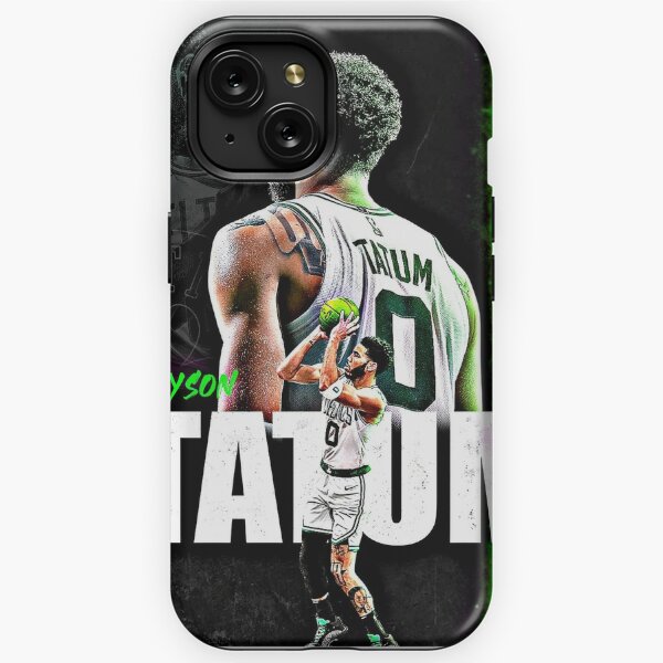 Jayson Tatum - Black / White Samsung Galaxy Phone Case by AYA