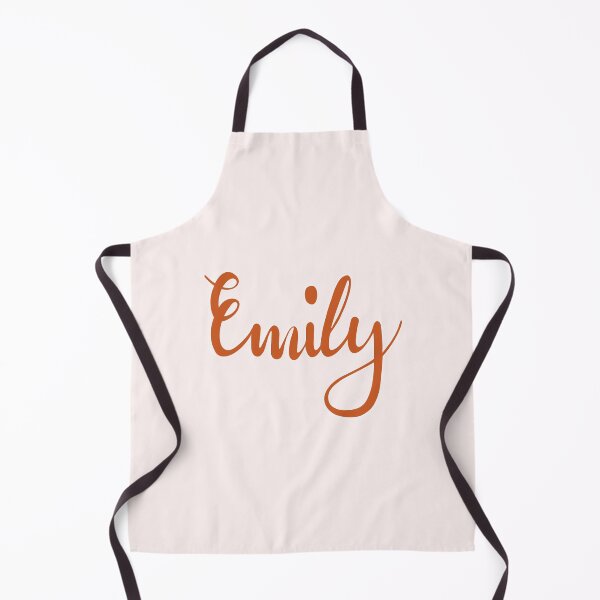 EMILY RED Apron