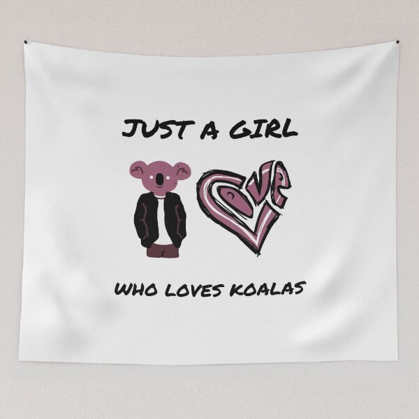 Item preview, Cute Koala shirt "Just A Girl Who Loves Koalas" | Cute Design Gift designed and sold by D-Shirt-More.