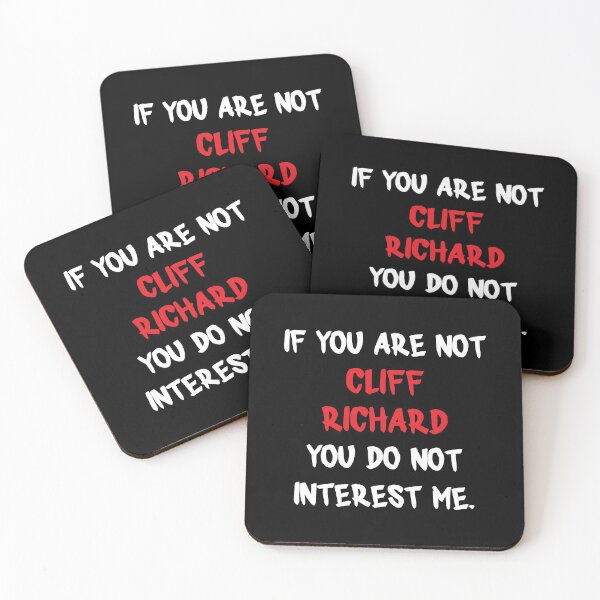 Item preview, If you are not - Cliff Richard designed and sold by 2Girls1Shirt.