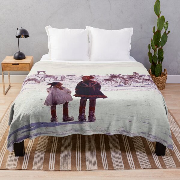Item preview, Girls watching reindeer designed and sold by Night-parade.