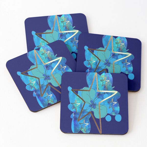 Item preview, Star and Flower Botanical Abstract Design,Graphic Psychedelic Abstract Art, Inspired by Nature-floral abstract art, Graphic Psychedelic Abstract Art, Inspired by Nature-floral abstract art designed and sold by Adri Barnard.