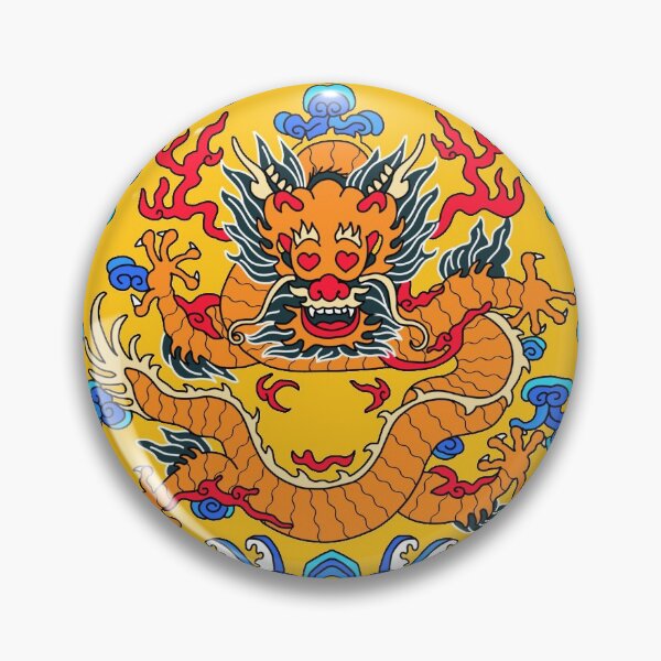 Artikelvorschau, China-Kaiser-Robe spornte lächelnden Drachen an entworfen und verkauft von Vash Chen.