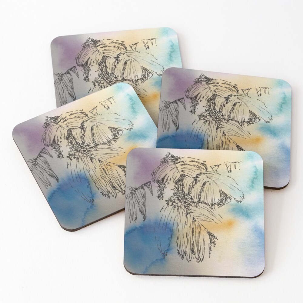 Item preview, Coasters (Set of 4) designed and sold by MoonDustCreate.
