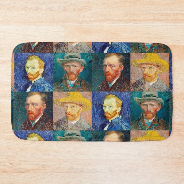 Item preview, Van Gogh Self-Portrait Collage designed and sold by Meek-Anime.