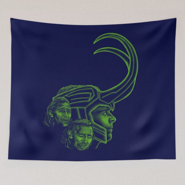 Item preview, Loki - God of Mischief, Seeker of Love (Blue) designed and sold by Crystal Heart CS.
