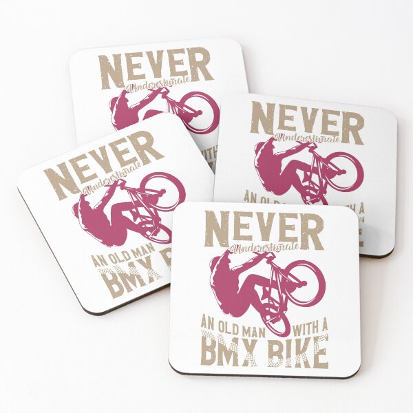 Item preview, Never Underestimate An Old Man With A BMX Bike designed and sold by 397HOUSE Your happy time.