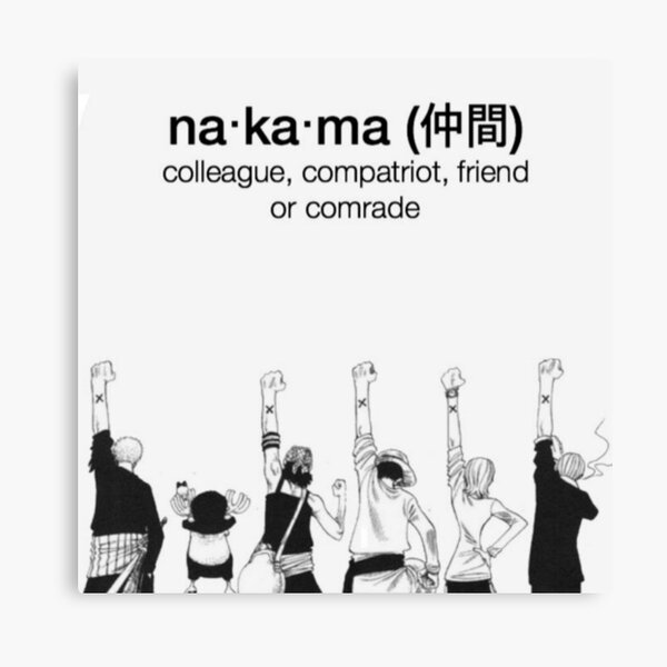 nakama Impression sur toile
