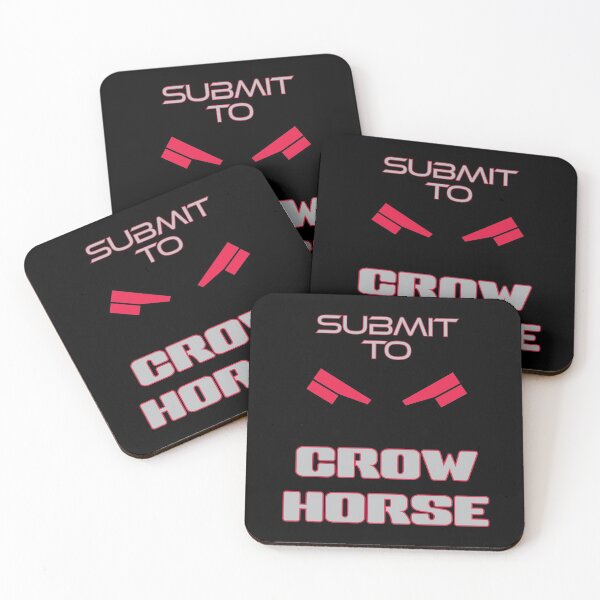 Item preview, Submit to Crow Horse | 2 Crows | Samurai | Dark designed and sold by PotentQuotable.