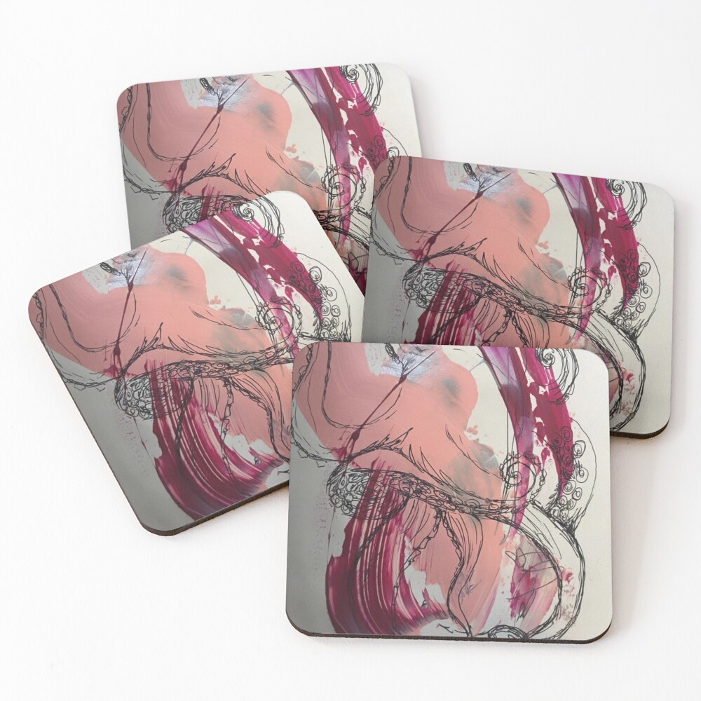 Item preview, Coasters (Set of 4) designed and sold by MoonDustCreate.