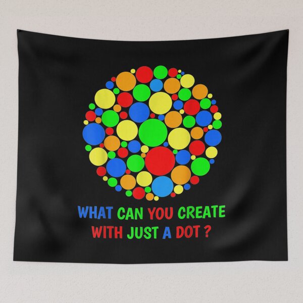 Item preview, Make Your Mark Happy International Dot Day 2021 Colorful Kid  designed and sold by FelixRiojas.