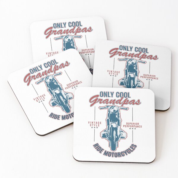 Item preview, Only Cool Grandpas Ride Motorcycles designed and sold by 397HOUSE Your happy time.