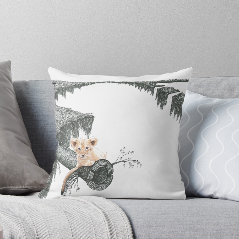 Item preview, Throw Pillow designed and sold by Dailydaydreama.