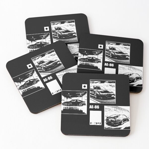 Item preview, TOYOTA COROLLA AE86 LEVIN Black 'N White Archive (Black Version) designed and sold by Cero81.