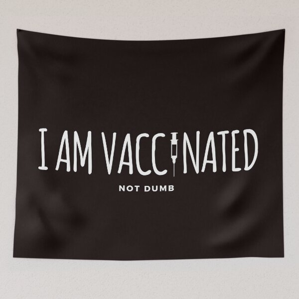 Item preview, I AM VACCINATED designed and sold by UPSTORE-RB.
