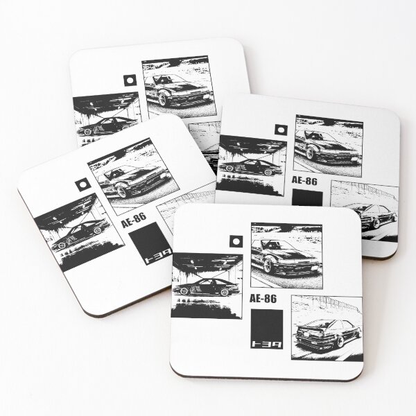 Item preview, TOYOTA COROLLA AE86 LEVIN Black 'N White Archive designed and sold by Cero81.