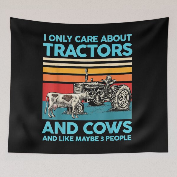 Item preview,  Only Care Tractors Cows Tractor designed and sold by gymat3.