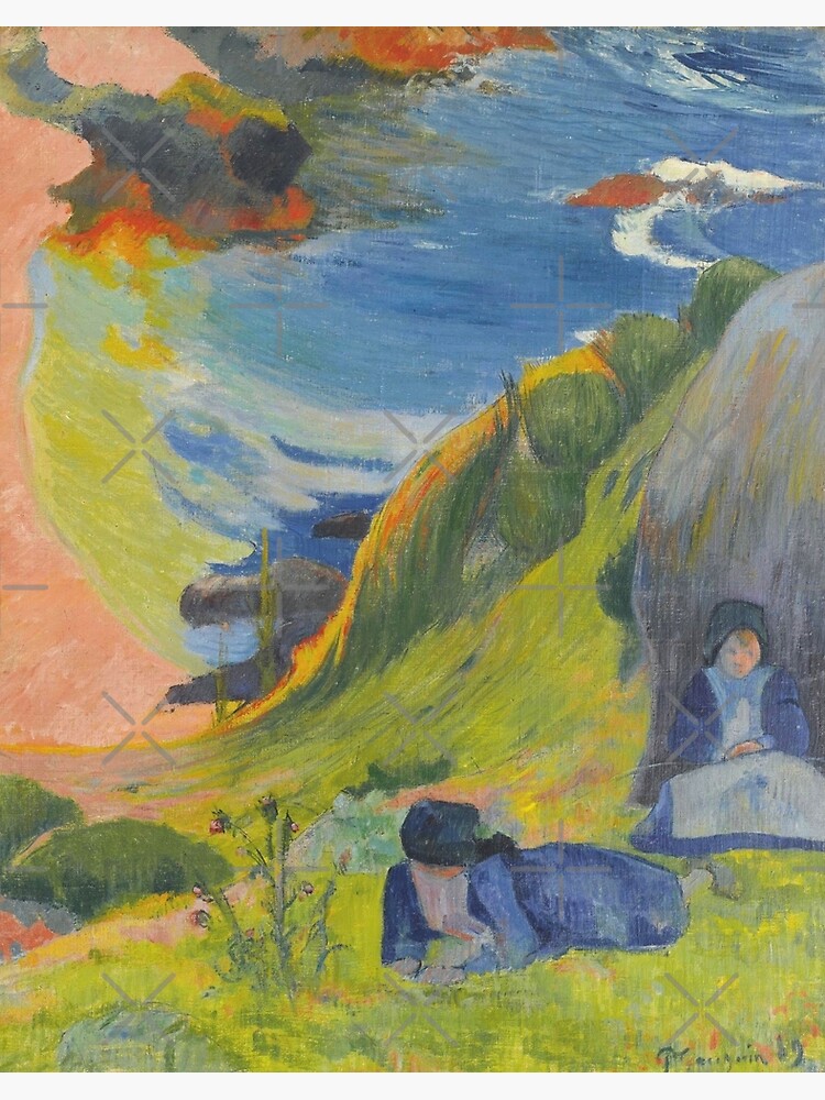 Great Paintings: La Vague (Wave) by Paul Gauguin, by Maria Cristina
