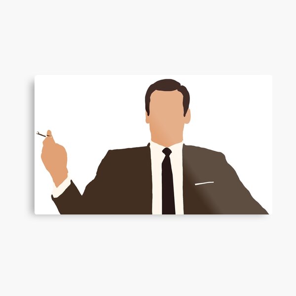 Don Draper Impression métallique