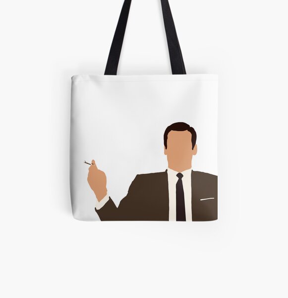 Don Draper All Over Print Tote Bag