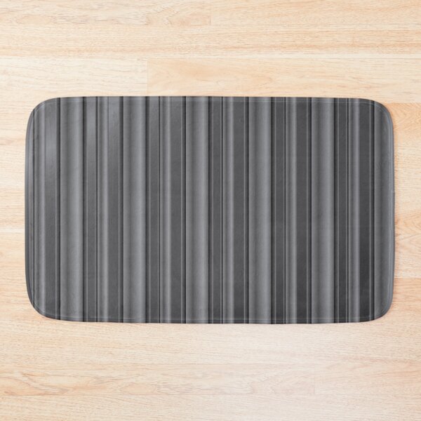 Item preview, Grey Metallic Ribbed Pattern-Modern designed and sold by ANikCreations.