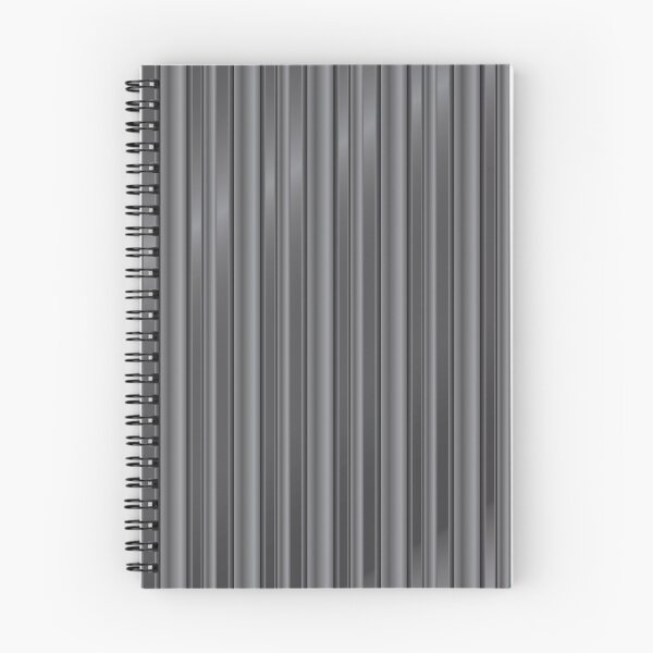 Item preview, Grey Metallic Ribbed Pattern-Modern designed and sold by ANikCreations.