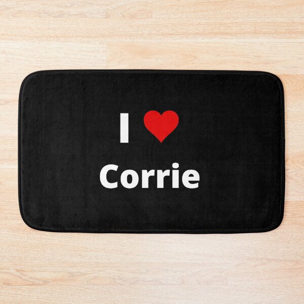 Item preview, I LOVE CORRIE, fan-made design, unofficial designed and sold by uniqueitems.