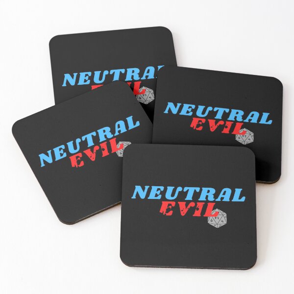 Item preview, Neutral Evil | Dungeons & Dragons designed and sold by NineSevenFour.