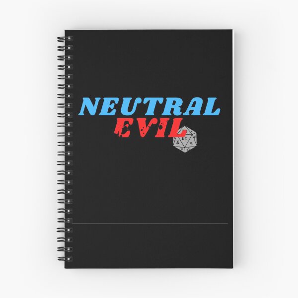 Item preview, Neutral Evil | Dungeons & Dragons designed and sold by NineSevenFour.
