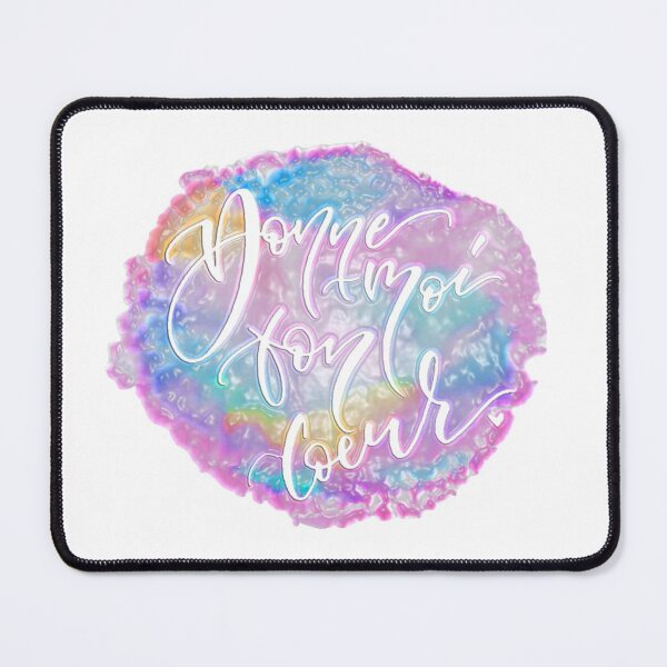 Item preview, Louane - Donne-moi ton couer pastel calligraphy watercolor designed and sold by Ayberk Ülgen.