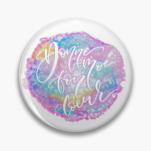 Item preview, Louane - Donne-moi ton couer pastel calligraphy watercolor designed and sold by Ayberk Ülgen.