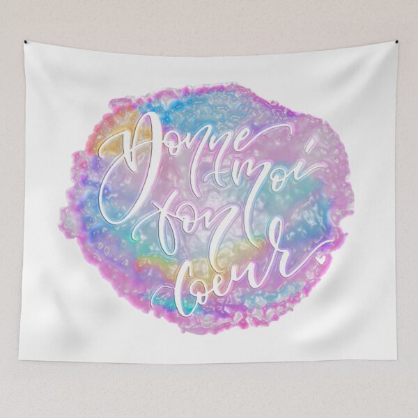 Item preview, Louane - Donne-moi ton couer pastel calligraphy watercolor designed and sold by Ayberk Ülgen.