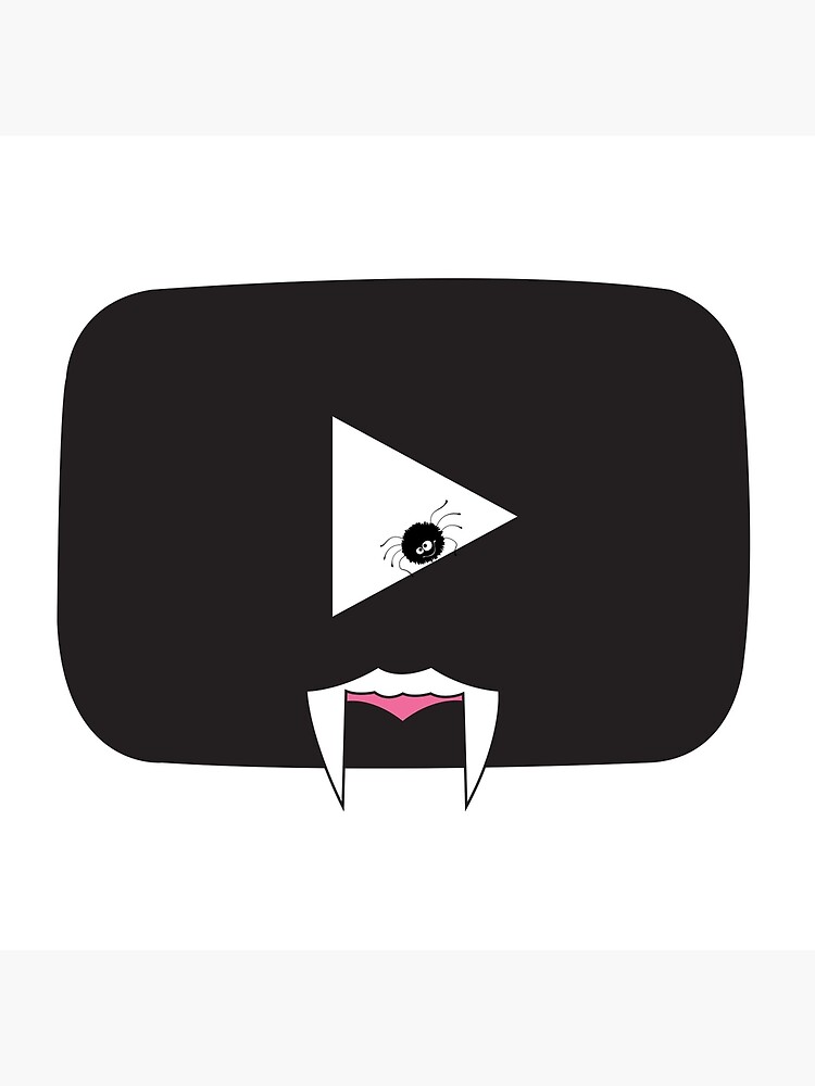 "Halloween YouTube App Icon" Poster for Sale by Graphixmax Redbubble