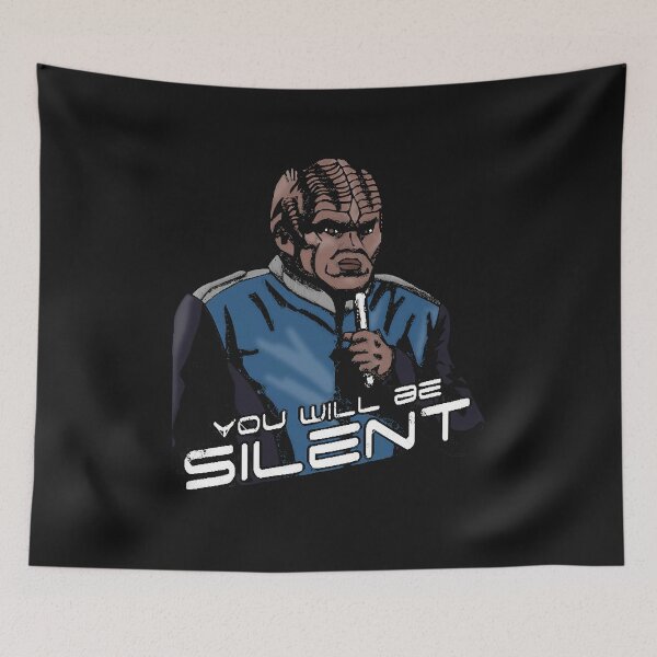 Item preview, You Will Be Silent  designed and sold by JuanaUrbanski.