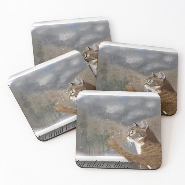 Item preview,  Cat curiosity designed and sold by 70pcr.