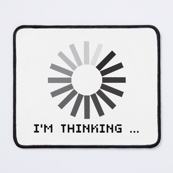 Item preview, I'm Thinking Funny Gift For Mom Dad Brothers and Sisters designed and sold by RagnarHouse.
