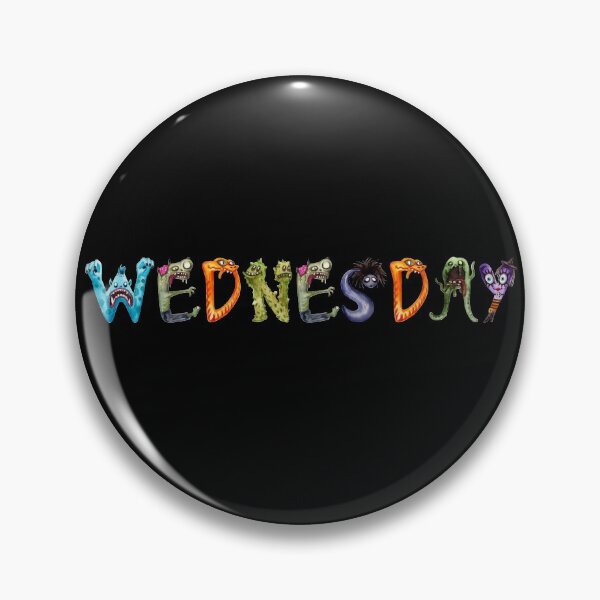 Item preview, Colorful Monsters Day Of The Week Easy Group Costume Wednesday designed and sold by kelvinmunene13.