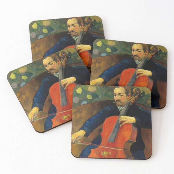 Item preview, Paul Gauguin - Der Violoncellist Upaupa Schneklud designed and sold by Vivanne-art.