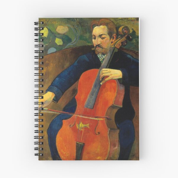 Item preview, Paul Gauguin - Der Violoncellist Upaupa Schneklud designed and sold by Vivanne-art.