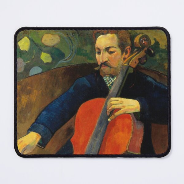 Item preview, Paul Gauguin - Der Violoncellist Upaupa Schneklud designed and sold by Vivanne-art.