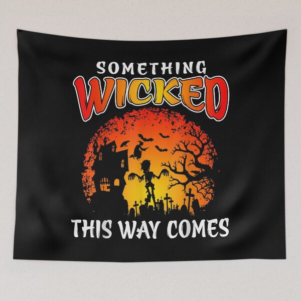 Item preview,  Something Wicked Comes Witch Skeleton designed and sold by gymat3.