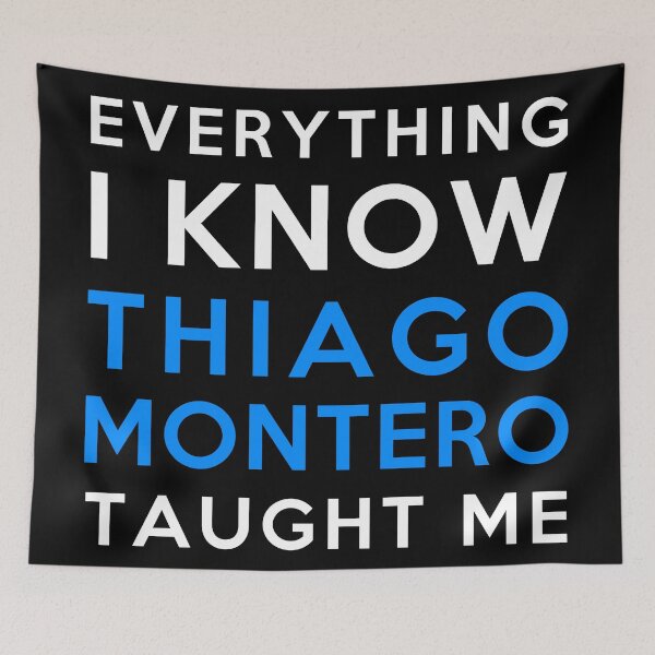 Item preview, Everything I know - Thiago Montero designed and sold by 2Girls1Shirt.