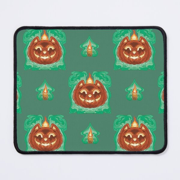 Item preview, Warm Jack o' Lantern cat pattern designed and sold by StillWinter.