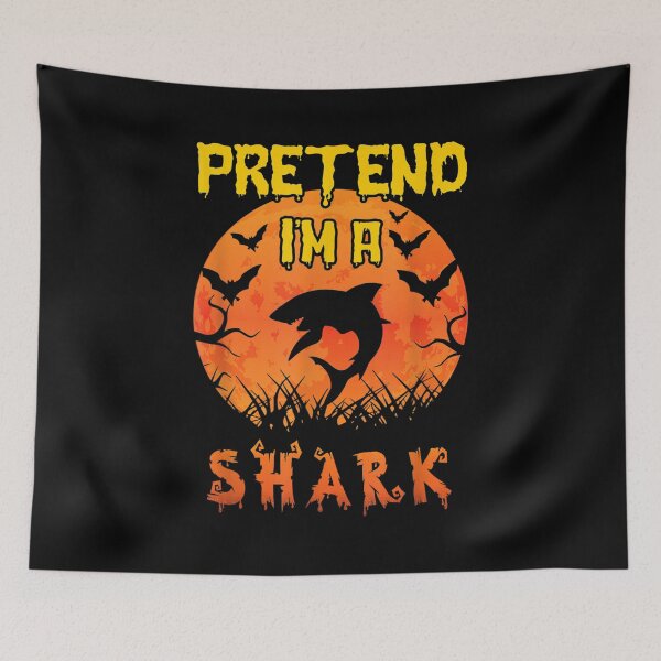 Item preview,  Lazy Halloween Costume Funny Pretend Shark designed and sold by gymat3.