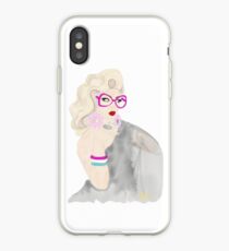Alyssa Edwards Watercolor iPhone Case
